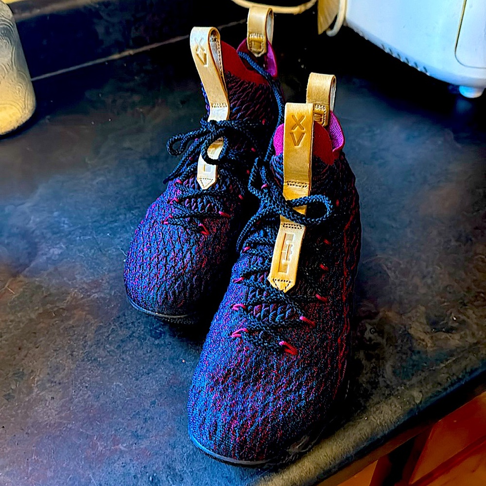 Nike lebron Xv new heights size 5.5y like new